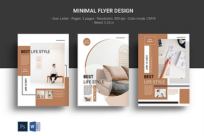 Minimal Flyer Design advertising business flyer canva clean clean flyer company flyer corporate flyer corporate poster creative editable flyer bundle interior flyer life style flyer minimal minimal flyer ms word multipurpose flyer photoshop template printable product flyer