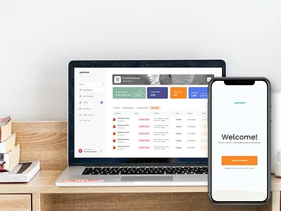 Primart - E-commerce Store Dashboard. app dashbord design e commerce seller shopping ui ux vendor web web dashboard
