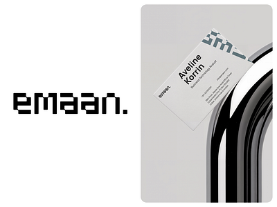 emaan // logo branding figma illustration logo
