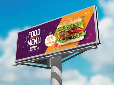 delicious deals on the menu-billboard artgraphz billboard billboarddesign brochuredesign burgerbillboard flyerdesign foodadvertisement foodbanner foodbillboard foodmenu logodesign packagingdesign posterdesign restaurantbillboard socialmediadesign uiuxdesign webdesign