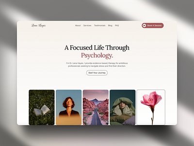 WellMind — A Calm, Modern Website for Psychologists & Therapist cleandesign