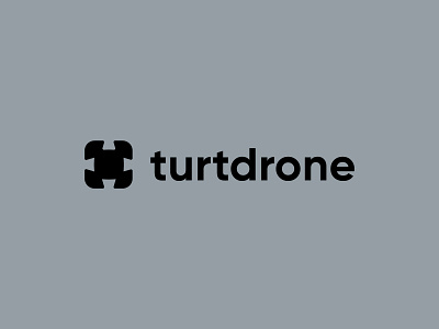 Turtdrone Modern logo design branding branding identity drone identity logo logos timeless turtle