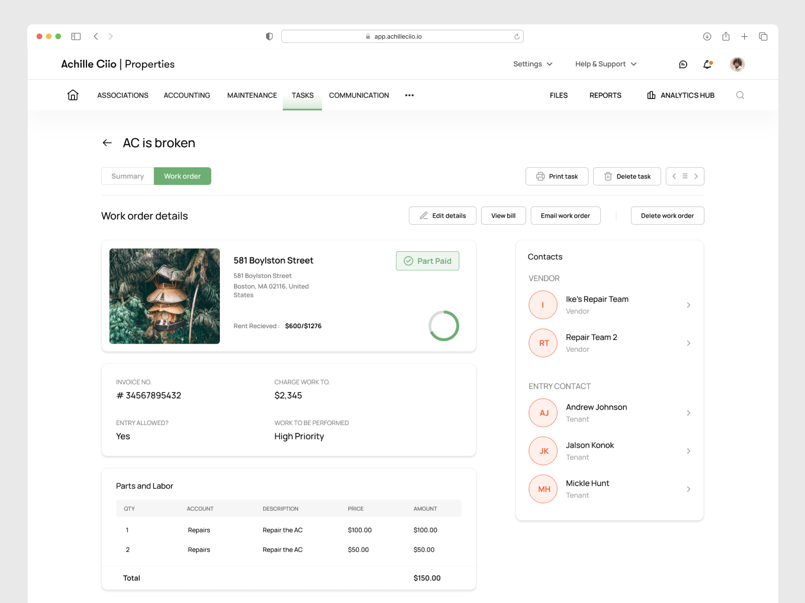 Real Estate - Home Rent Task Managment - SaaS clean saas dashboard dashboard saas dashboard uiux design ui management minimal dashboard ui real estate real estate dashboard real estate saas real estate task saas task management uiux