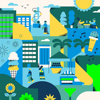 Brookfield Properties - Sustainability 3d animation app branding design flat graphic design icon illustration illustrator logo minimal motion graphics typography ui ux vector web web design website