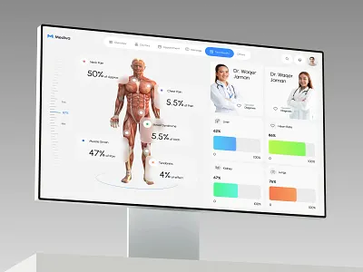 Medical Test Result Dashboard Design dashboard dashboard design doctor dashbord healthcare analytics dashboard healthcare dashboard medical dashboard medical services medical test dashboard medical test result product design saas telemedicine ux design website design