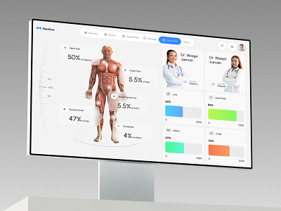 Medical Test Result Dashboard Design dashboard dashboard design doctor dashbord healthcare analytics dashboard healthcare dashboard medical dashboard medical services medical test dashboard medical test result product design saas telemedicine ux design website design