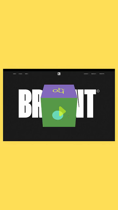 Attractive Web Design 3d animation branding motion graphics ui
