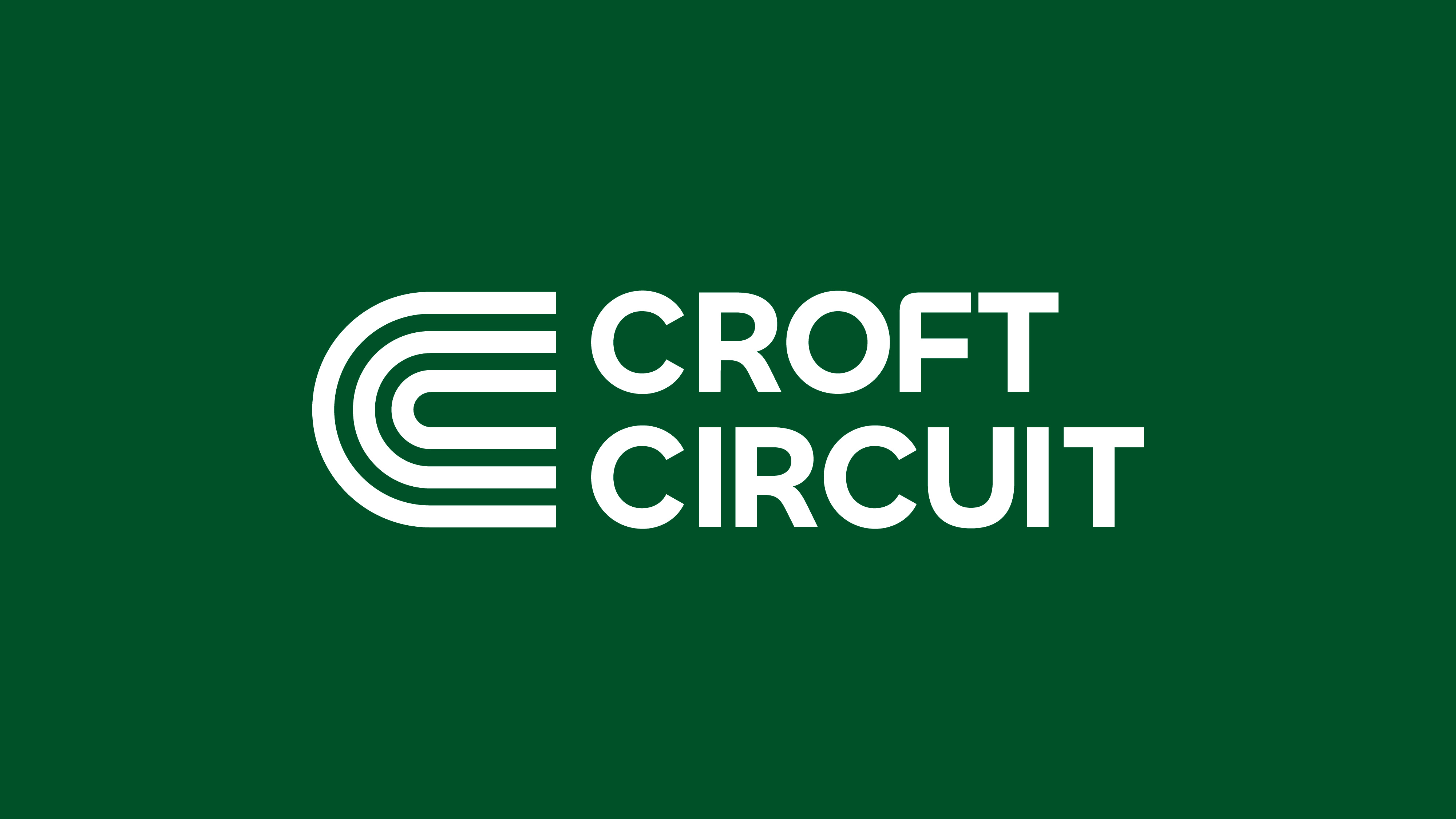 Croft Circuit Logo Concept adobe automotive brand brand identity branding concept design graphic graphic design identity logo logo design motion graphics ui