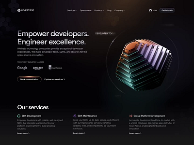 Animated Website 3d animation branding motion graphics ui