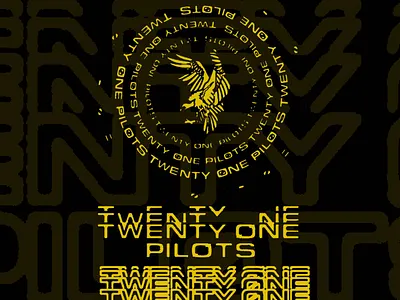 Twenty One Pilots mark design graphic design illustration logo mark