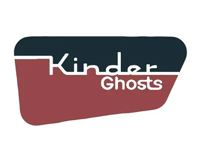 kinder ghosts vintage 80s band design fish graphic design illustration logo vector vintage