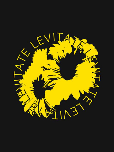 Levitate (trench) floral levitate trench twentyonepilots tøp yellow