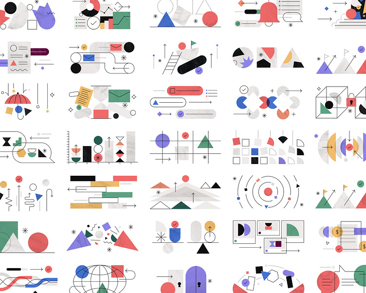 Asana Product Illustrations app branding design graphic design illustration logo typography ui ux vector