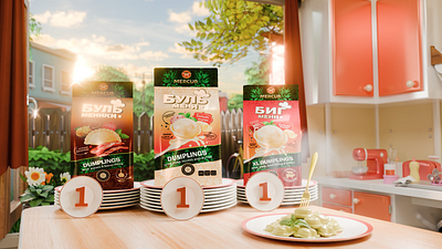 CGI Promo for Bulmeni brand 3d 3danimation 3dgraphics blender cgi cgianimation promo