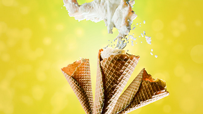 CGI Promo for Ice Cream brand 3d 3danimation 3dgraphics blender cgi cgianimation promo
