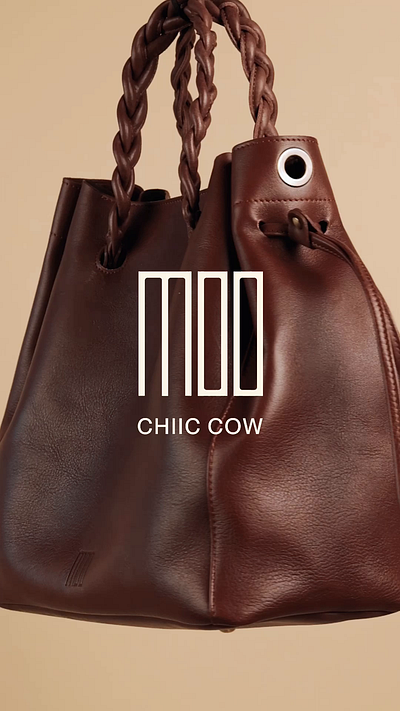MOO ads animation branding graphic design leather motion graphics purse soft some