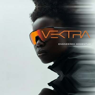 VEKTRA — Engineered Momentum. aerospace brandidentity branding conceptbrand futuristicdesign graphic design logo logodesign minimaldesign motiondesign techwear typography