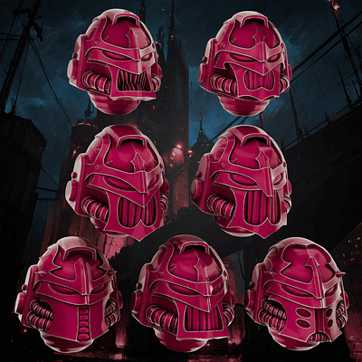 Relictus Pattern Helmet pack 3d 3d art 3d model 3d printing 3d sculpting blender design warhammer