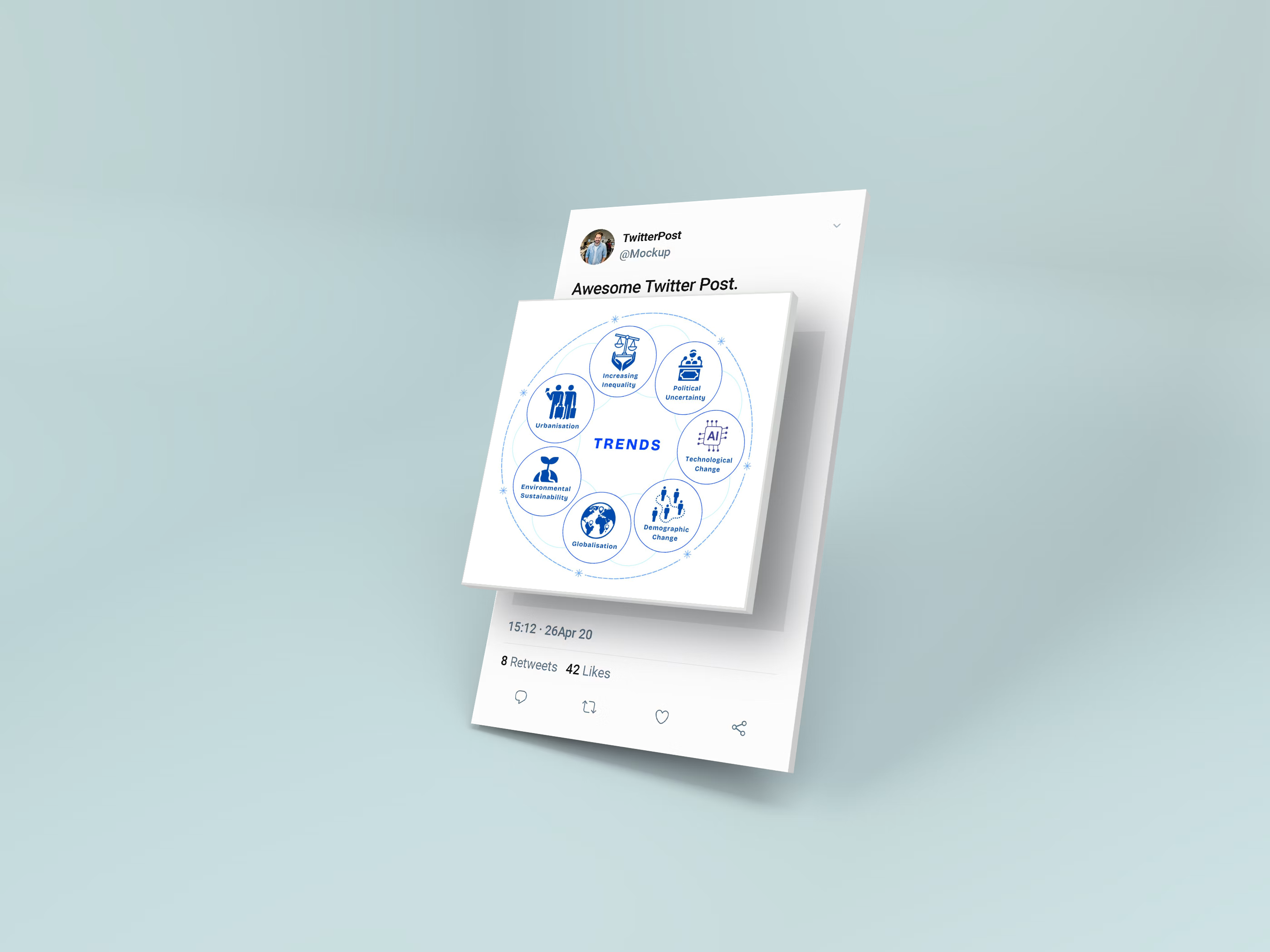 The Technology Circular Cycle Trends Illustrations design graphic design illustration instructional design technology vector