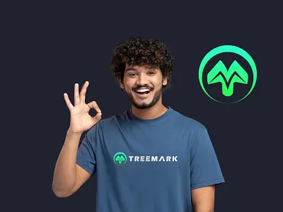 Treemark logo design branding creative logo design eco logo graphic design logo logo identity m logo mark logo minimalist logo modern logo t logo tm logo tm logo design tree logo tree logo design tree mark tree mark logo