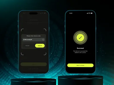 Smart Home Mobile App Design app controllers dailyui dark dark mode dashboard data data visualization eco frosted frosted glass glass glass morphism glassmorphism home navbar panel smarthome ui ux