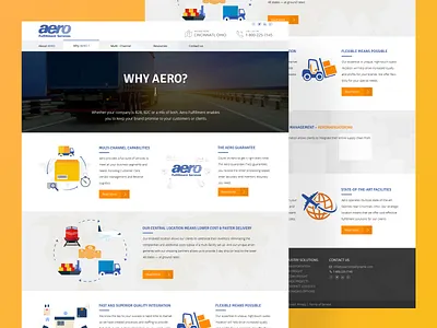 Responsive Web UI for Supply Chain & Fulfillment Brand branding design ui ux we