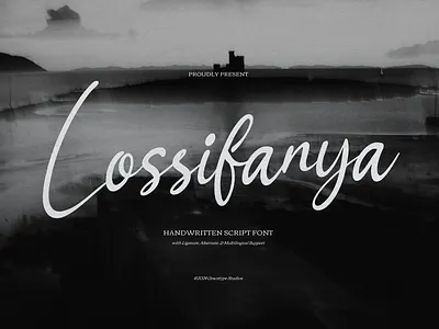 Lossifanya | Handwritten Script branding