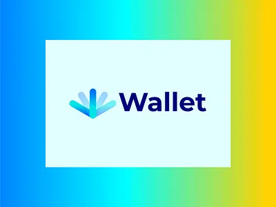 Wallet logo, w brand identity branding coin crypto fast money logo designer logos money wallet