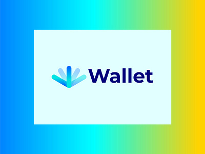 Wallet logo, w brand identity branding coin crypto fast money logo designer logos money wallet