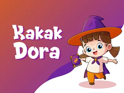 Kakak Dora - Mascot Design Competition dribbbleartists