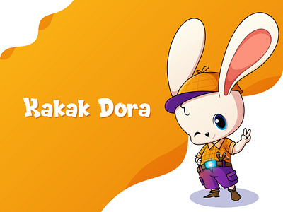 Kakak Dora - Mascot Design Competition dribbbleartists