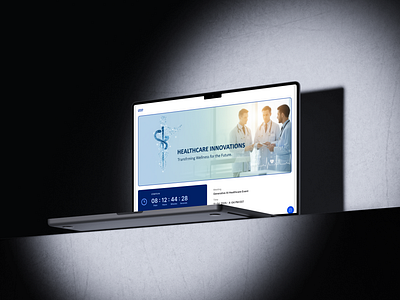 Meeting Landing Page - Zoom/Teams ai ai design cleanui collaborationtools design engagement events healthcare meetingapp minimal design product design teamsinspired ui ui design ux ai ux design virtual meetings webappdesign zoominspired