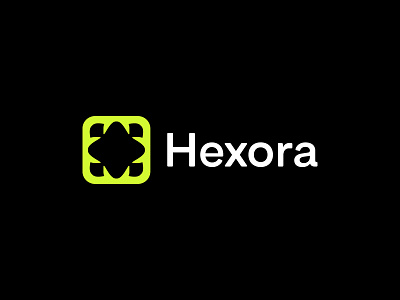 Hexora Logo Design abstract logo ai logo app icon brand identity branding crypto logo design futuristic logo geometric logo innovative logo logo logotype modern logo tech startup logo visual identity web3 logo