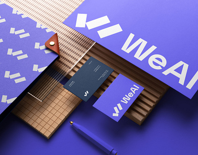 WeAi logo, Visual Identity, Brand Design brand design brand identity brand logo graphic design innovation letter z logo logo design logo redesign minimal logo modern tech logo monogram logo software startup tech techno logo technology logo visual identity