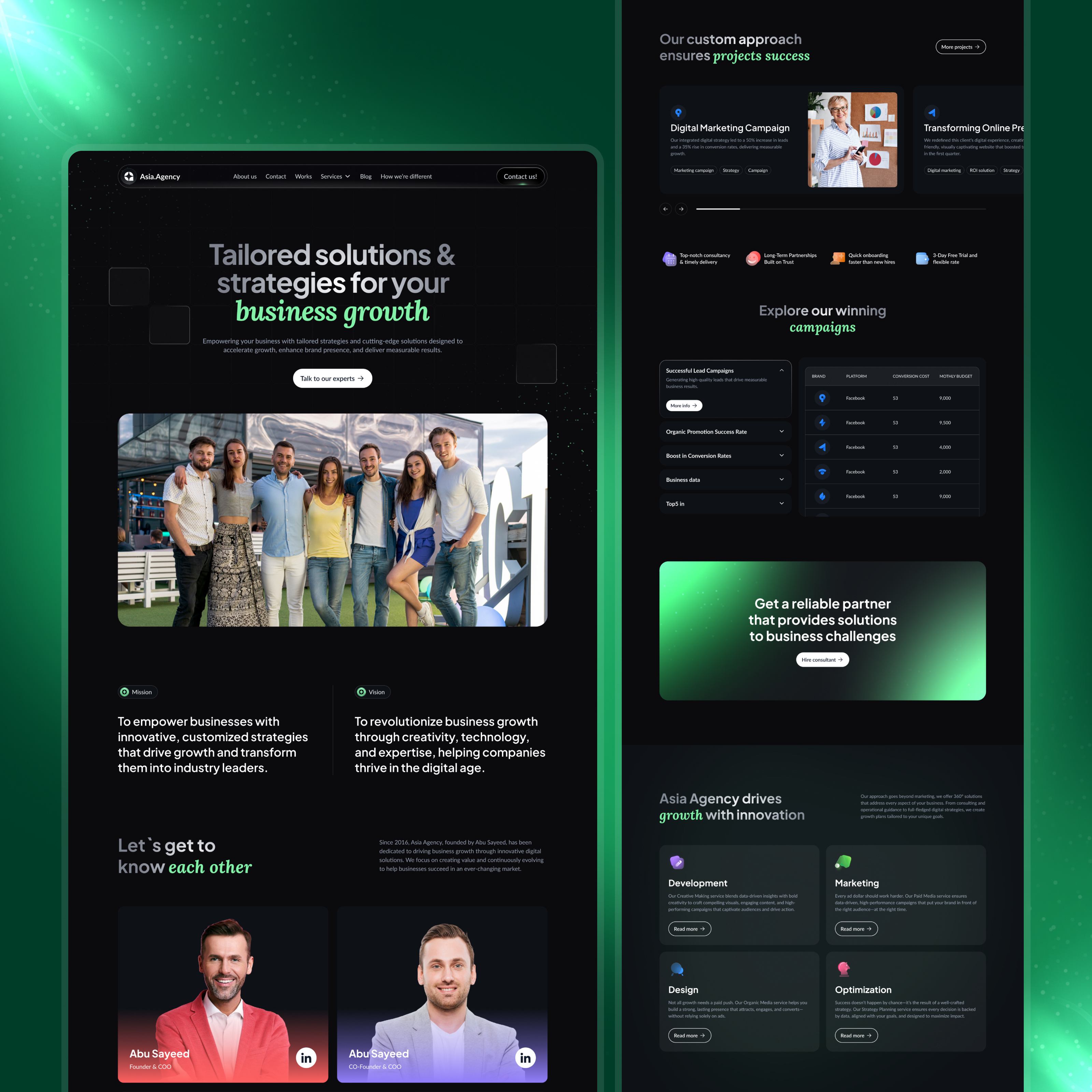 Example of Ai Native Application UI/UX Design