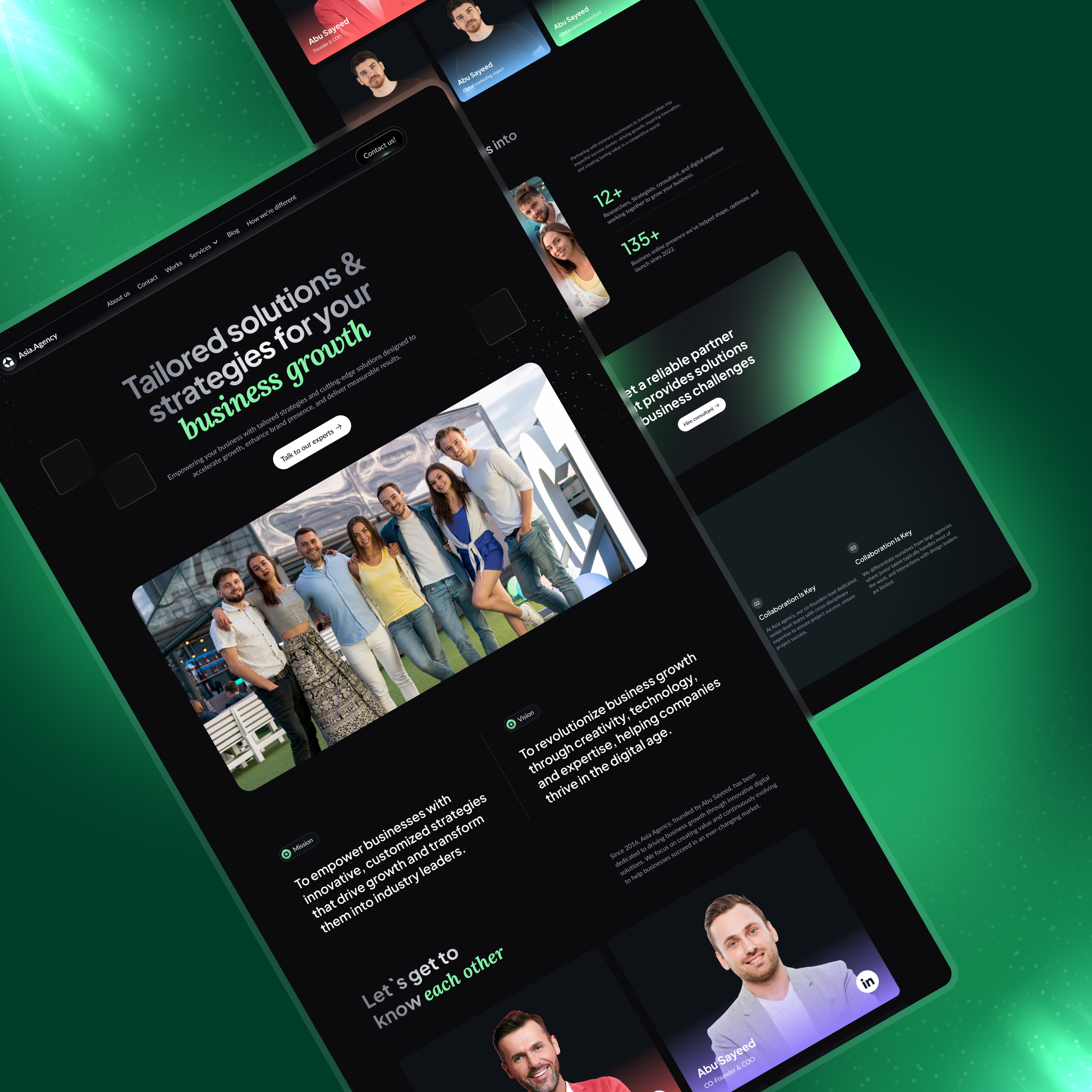 Example of Ai Native Application UI/UX Design