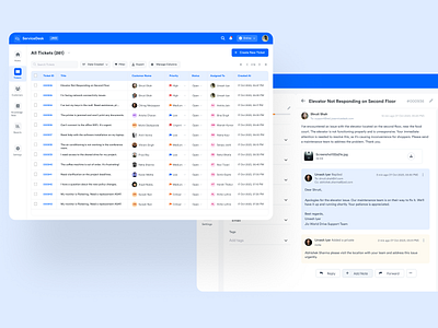 Modern Service Desk Dashboard – Streamlined Ticket Management dashboard layout management ticket