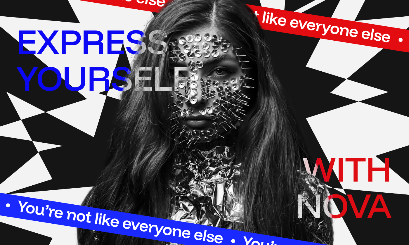 NOVA: Type and colour case study