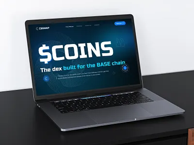 CBSWAP AI - Cryptocurrency Landing Page ai ai blockchain ai crypto landing page ai crypto website ai landing page ai web3 b2b blockchain website crypto crypto analytics crypto currency crypto exchange crypto trading defi fintech futuristic ico payment ui ux