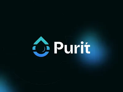 pure, water, drop, logo design abstract logo app icon brand development branding clean logo design drop logo logos pure logo simple logo water drop water logo
