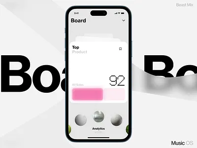 Board Data 3d air animation apple interface iphone minimal os slide video
