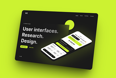 Website business card UI mobileapp ui userinterface webdesign