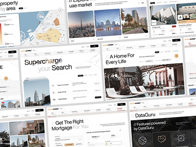 RAAVI HOMES — Real Estate Platform UI/UX Design apartment bed beds buy card design explore home invest map market minimal sale search trend ui uidesign uiux web website
