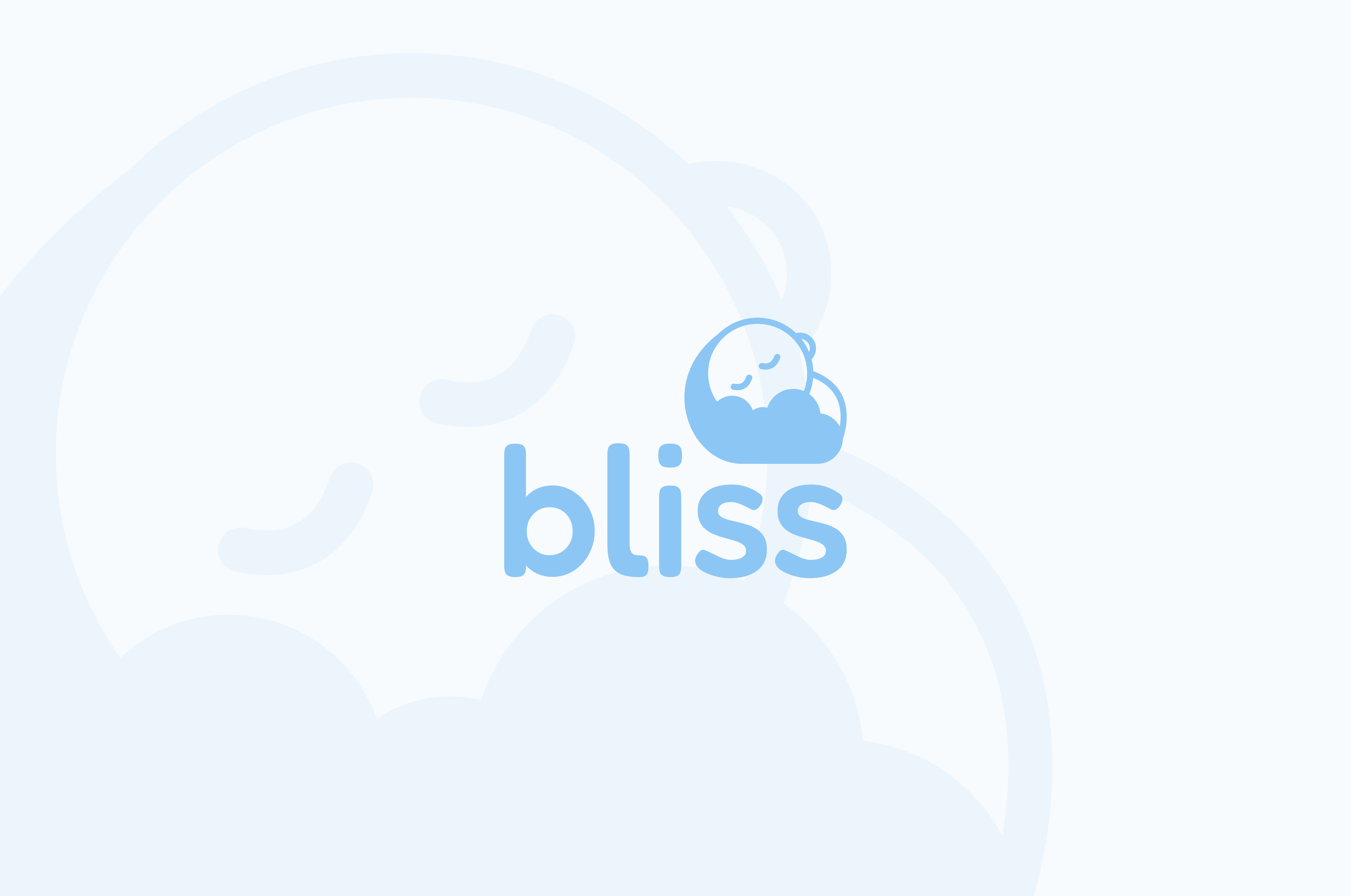 Bliss | Logo Baby Sleep baby branding calm comfort design graphic design illustration logo minimalist modern simplicity sleep vector