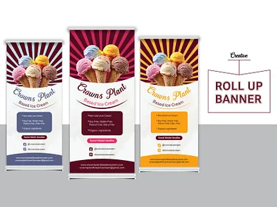 Professional & Creative Rollup Banner Design banner design creative design design graphic design professional design rollup banner rollup banner design