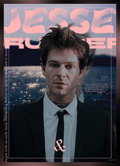 Jesse Rutherford design graphic design typography vector