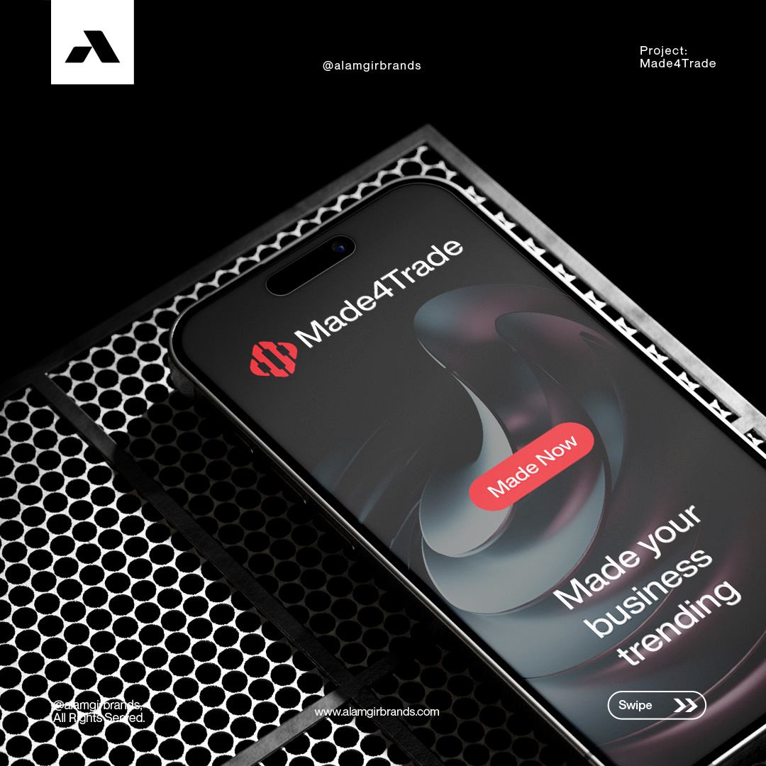 Made4Trade Logo & Brand Identity Design / For Sale! by Alamgir Brands ...