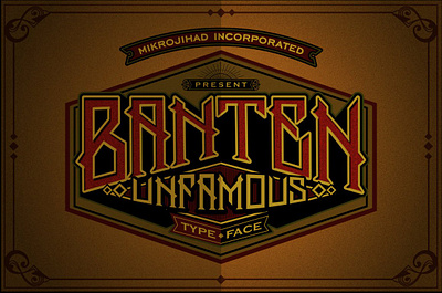 Banten Unfamous 1 athletic banten unfamous 1 black spurs branding condensed display display font font graphic design header headline logo motion graphics serif slab slab serif slabserif titling titles typeface