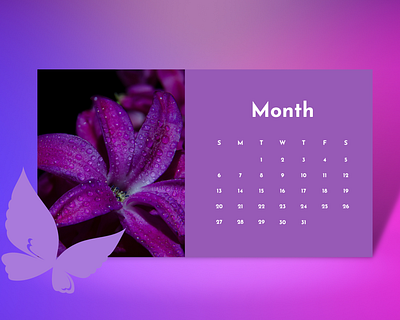 Calendar design branding calendar design canva design graphic design vector