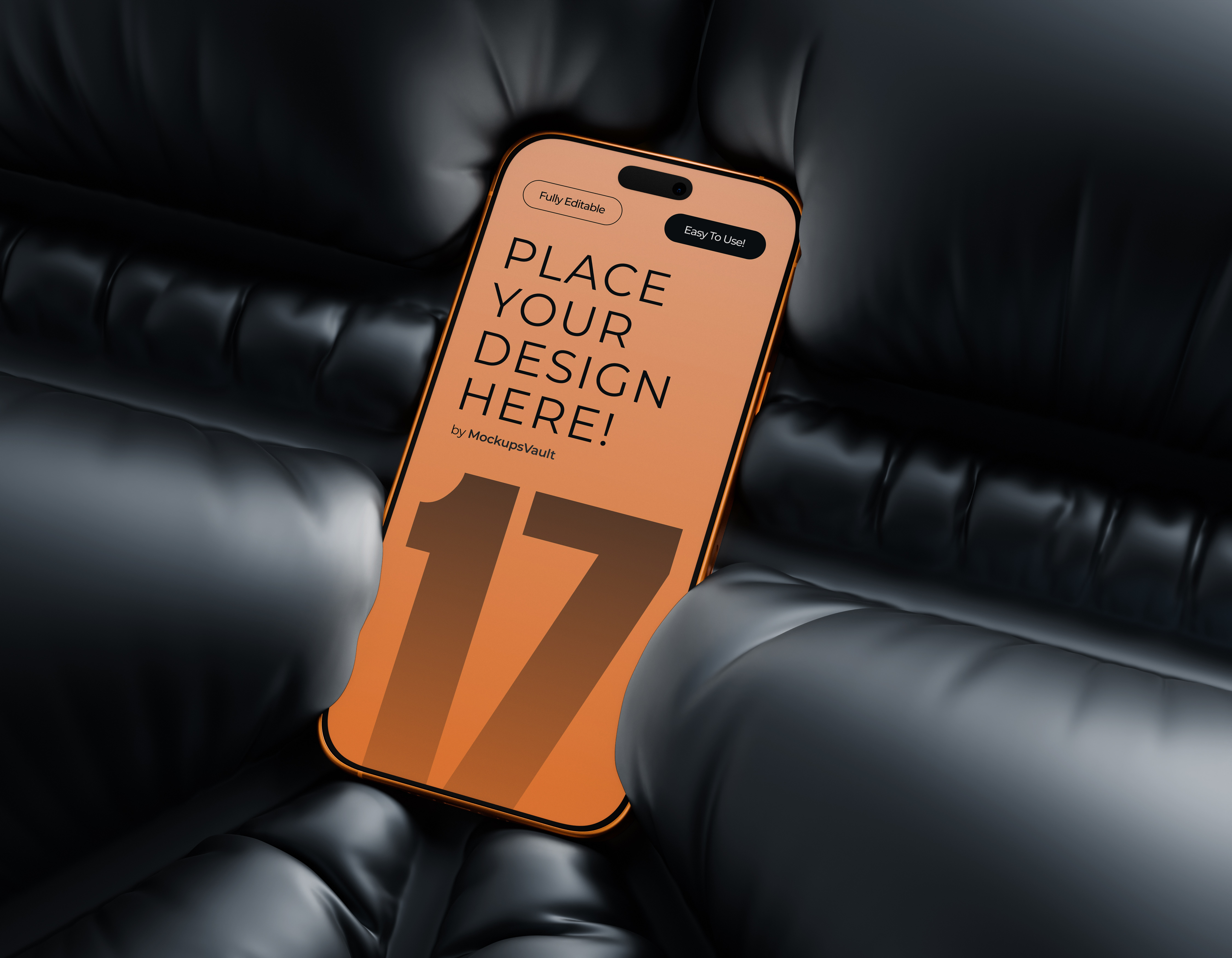 Free iPhone 17 Pro Mockup 3d bashir mohammed blender design free freebie graphic design iphone iphone 17 pro iphone mockup mockup mockups template ui uiux